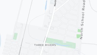 Kaart met de situering van het hotel