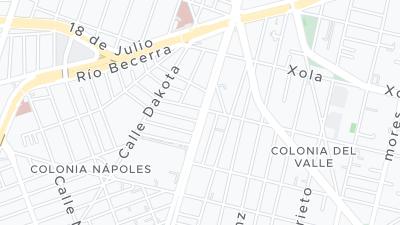 ホテル所在地マップ