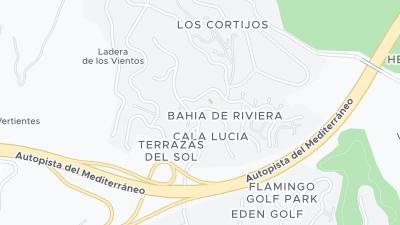 Kort over hotellets beliggenhed