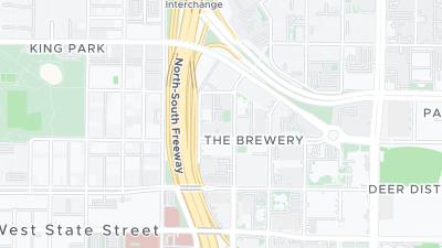 Hotel location map