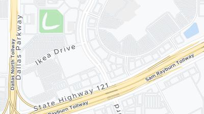 Hotel location map
