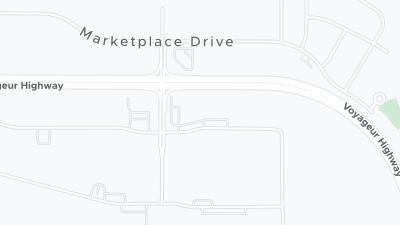 خريطة موقع الفندق