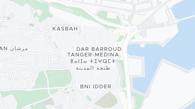 Hotel location map
