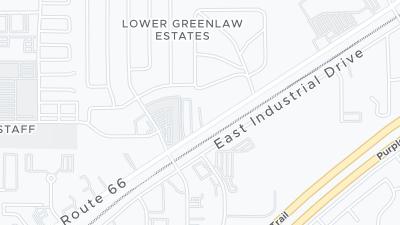 Hotel location map