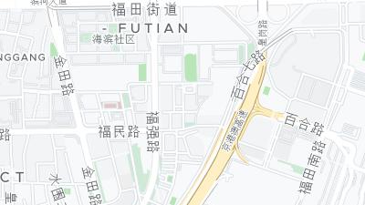 Kort over hotellets beliggenhed