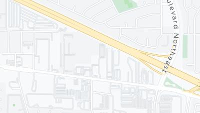 Hotel location map