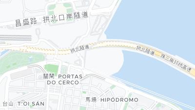 Hotel location map