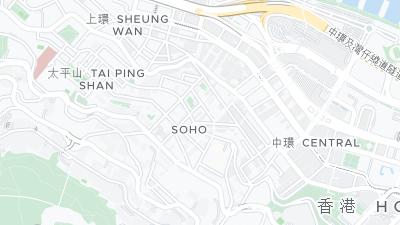 Hotel location map
