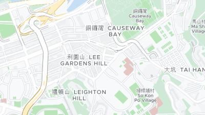 Hotel location map