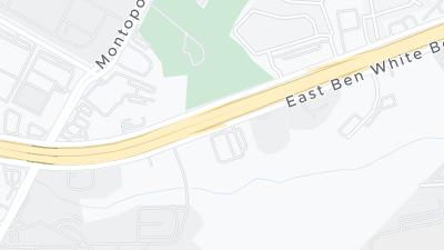 Kaart met de situering van het hotel