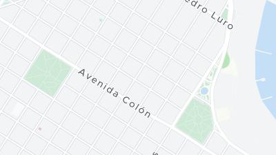 Kaart met de situering van het hotel