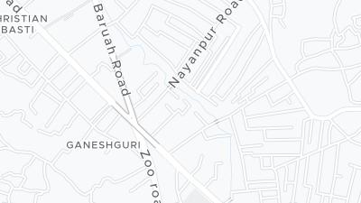 Hotel location map