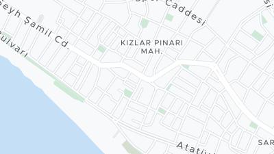 Hotel location map