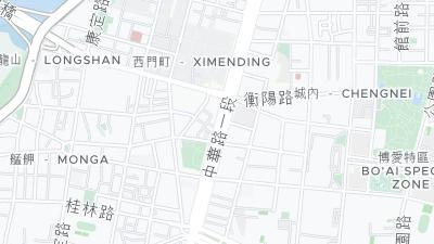 Hotel location map
