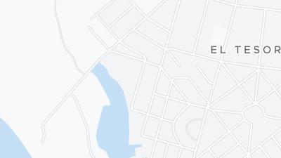 Kaart met de situering van het hotel