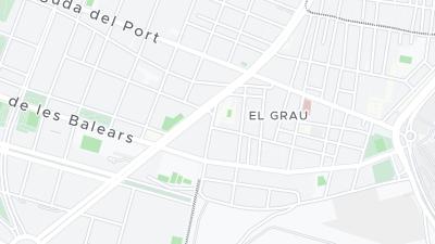 Hotel location map