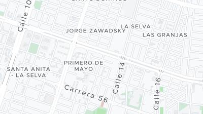 Hotel location map