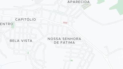 Mapa de localização do hotel