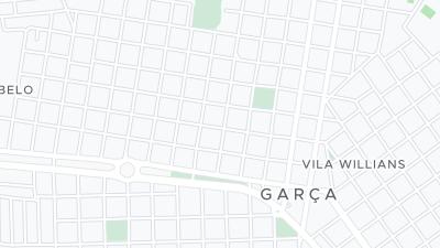 Kaart met de situering van het hotel