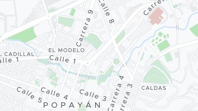 Visa hotellet på en karta