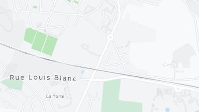 Kort over hotellets beliggenhed