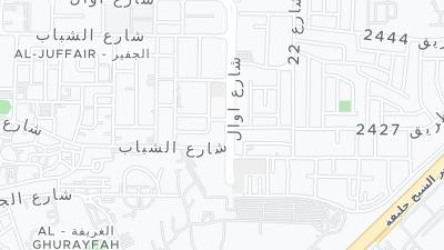 خريطة موقع الفندق