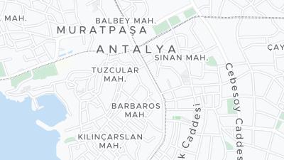 Mapa de localização do hotel