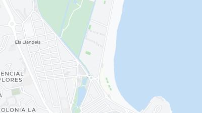 Mapa de localização do hotel