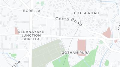 Mapa de localização do hotel