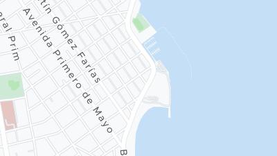 Hotel location map