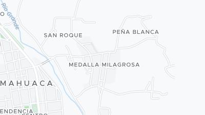 Kaart met de situering van het hotel