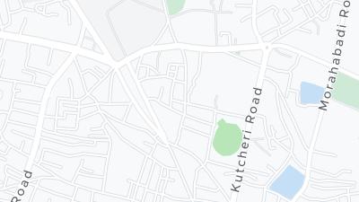 Kaart met de situering van het hotel