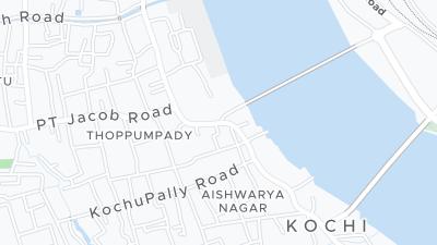 Mapa de localização do hotel