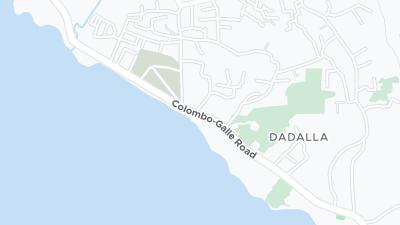 Hotel location map