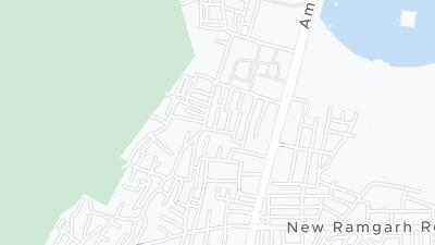 Mapa de localização do hotel