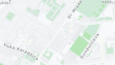 Hotel location map