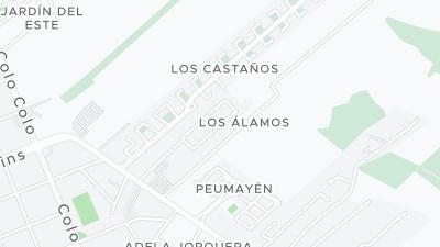 Kaart met de situering van het hotel