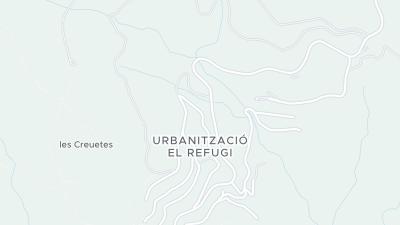 Mapa de localización del hotel