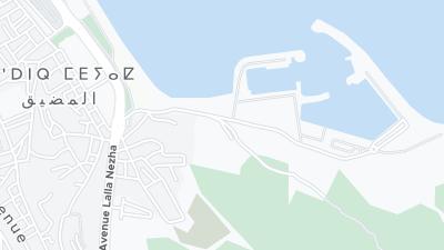 Hotel location map