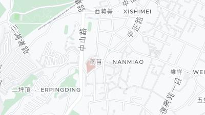 Mapa de localização do hotel