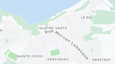 Hotel location map