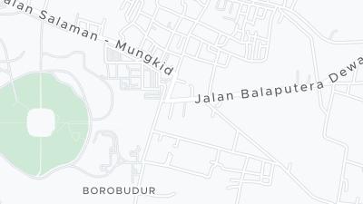 Hotel location map
