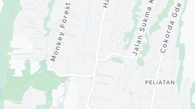 Mapa de localização do hotel