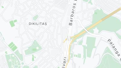 Hotel location map
