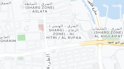 Hotel location map