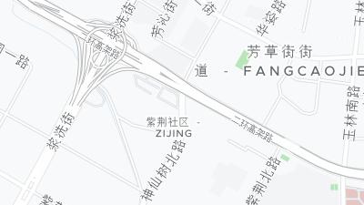 Kaart met de situering van het hotel