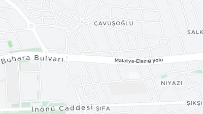 Hotel location map