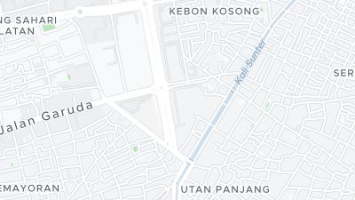 Mapa de localização do hotel