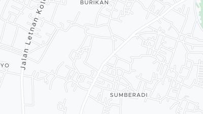 Карта локализации отеля