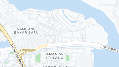 Mapa de localização do hotel